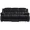 Global Furniture Usa Transitional Zaftig Fabric U250 Ebony Reclining Sofa/Console Reclining Loveseat 4637 - alternate 2
